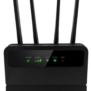 Image of recreational vehicle (rv) internet broadband router